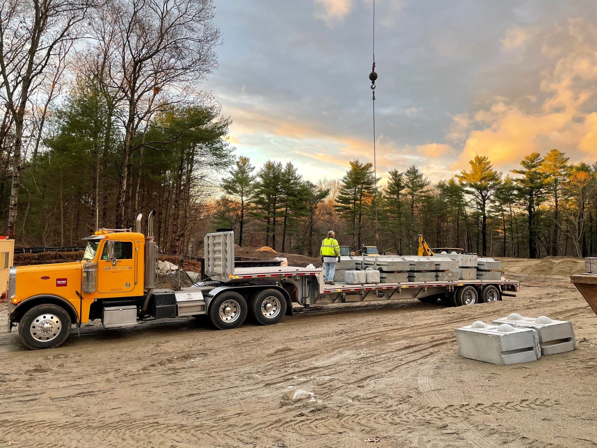 Retaining Wall Truck